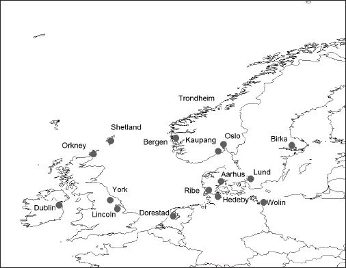 Localities mentioned in the text and other key sites of the Viking Age Drawn - photo 4