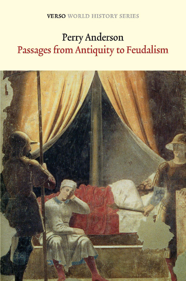 Passages from Antiquity to Feudalism - image 1