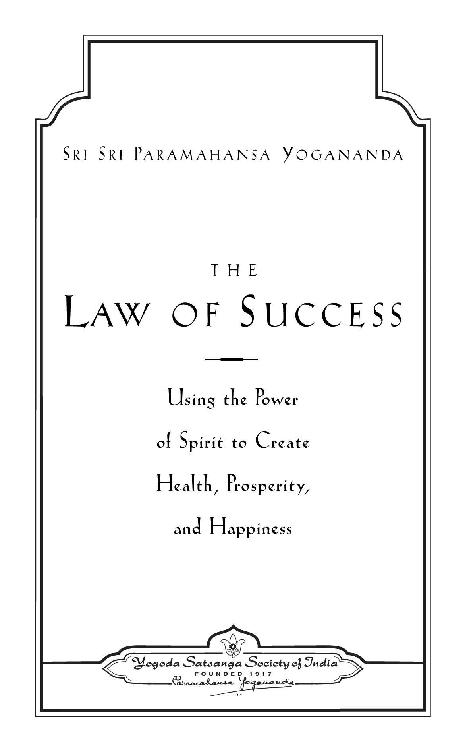 About This Book The Law of Success was first published as a booklet in 1944 by - photo 3