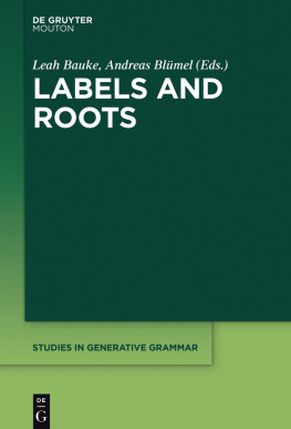 Bauke Leah S. Labels and roots