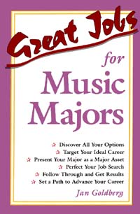 title Great Jobs for Music Majors author Goldberg Jan - photo 1