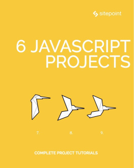 Michaela Lehr 6 JavaScript Projects