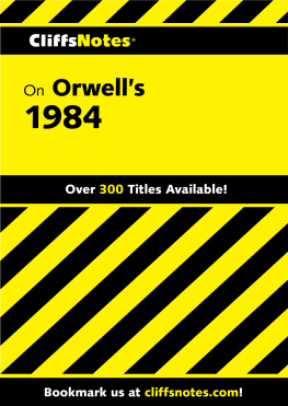 Nikki Moustaki - CliffsNotes on Orwell’s 1984