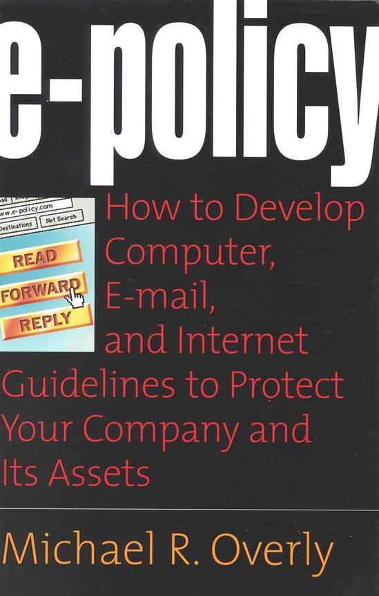 Page iii e-policy How to Develop Computer E-policy and Internet - photo 1