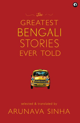 Arunava Sinha The Greatest Bengali Stories Ever Told