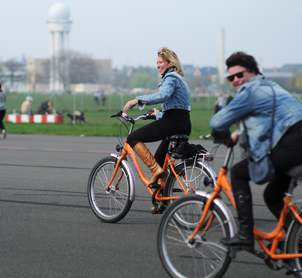 Cyclists at Tempelhofer Park Where to Shop Despite Karl Lagerfelds public - photo 6