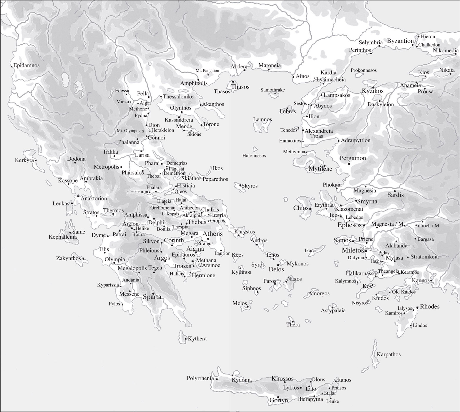 FIGURE 11 Map of Greece INTRODUCTION This book - photo 3