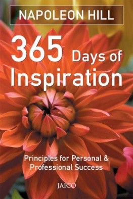 Napoleon Hill - 365 Days Of Inspiration