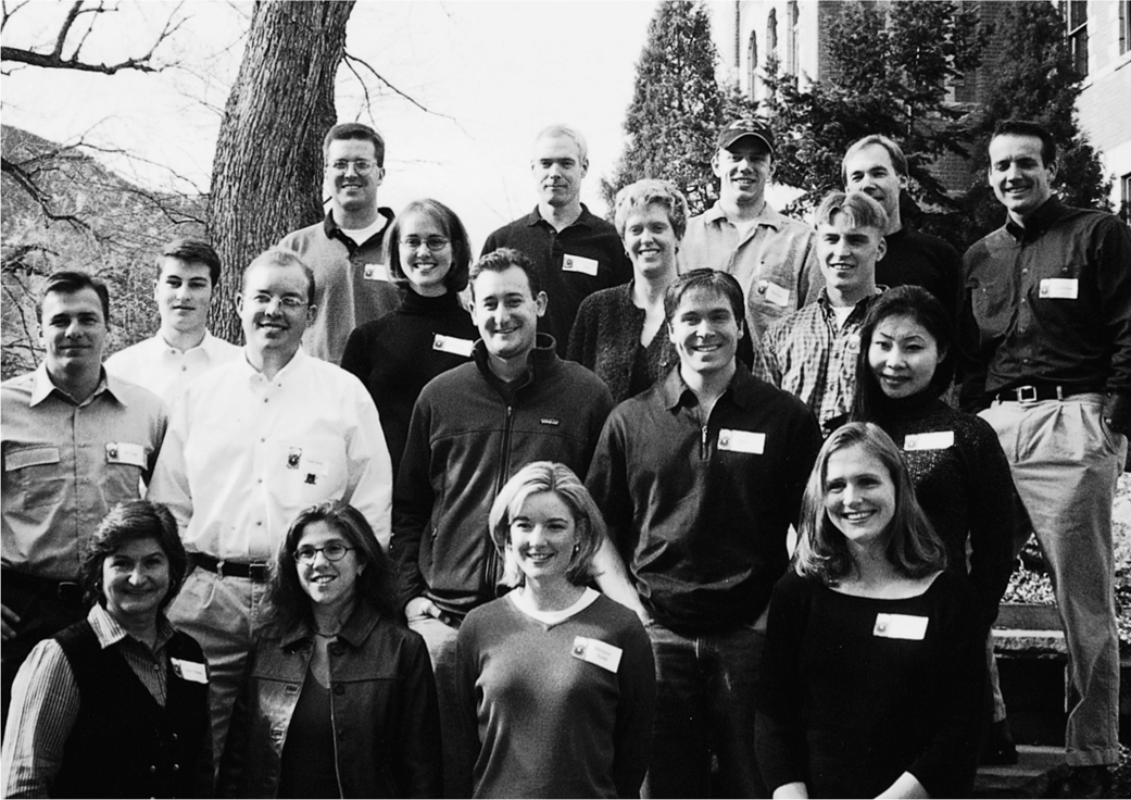 MEMBERS OF THE GOOD - TO - GREAT RESEARCH TEAM ASSEMBLED FOR TEAM MEETING - photo 2