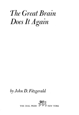 John D. Fitzgerald - The Great Brain Does It Again