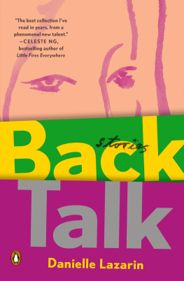 Danielle Lazarin - Back Talk