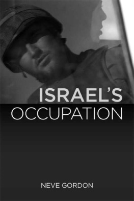 Neve Gordon [Unknown] - Israel’s Occupation