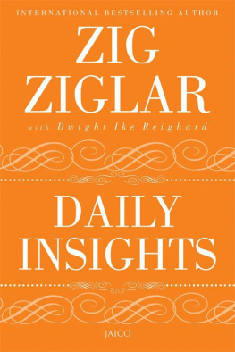 Zig Ziglar [Ziglar Daily Insights