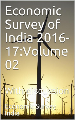 coll. - Economic Survey of India 2016-17:Volume 02 : With discussion