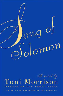 Toni Morrison - Song of Solomon  