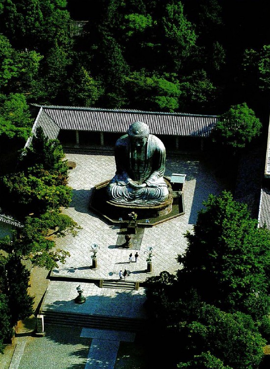 A birds-eye view of the imposing Doibutsu Great Buddha in Kamakura - photo 5