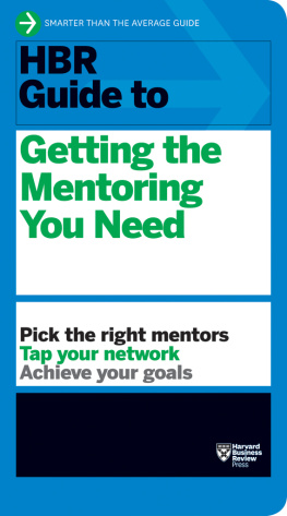 coll. HBR guide to getting the mentoring you need