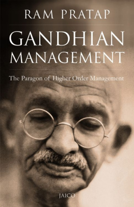 Ram Pratap - Gandhian Management