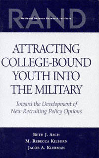 title Attracting College-bound Youth Into the Military Toward the - photo 1