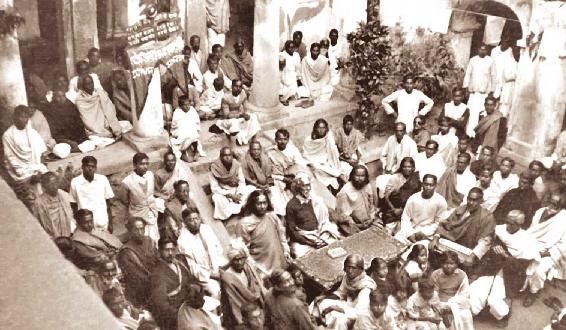 Sri Sri Swami Sri Yukteswar and Sri Sri Paramahansa Yogananda during religious - photo 8