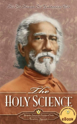 Swami Sri Yukteswar Giri - The Holy Science