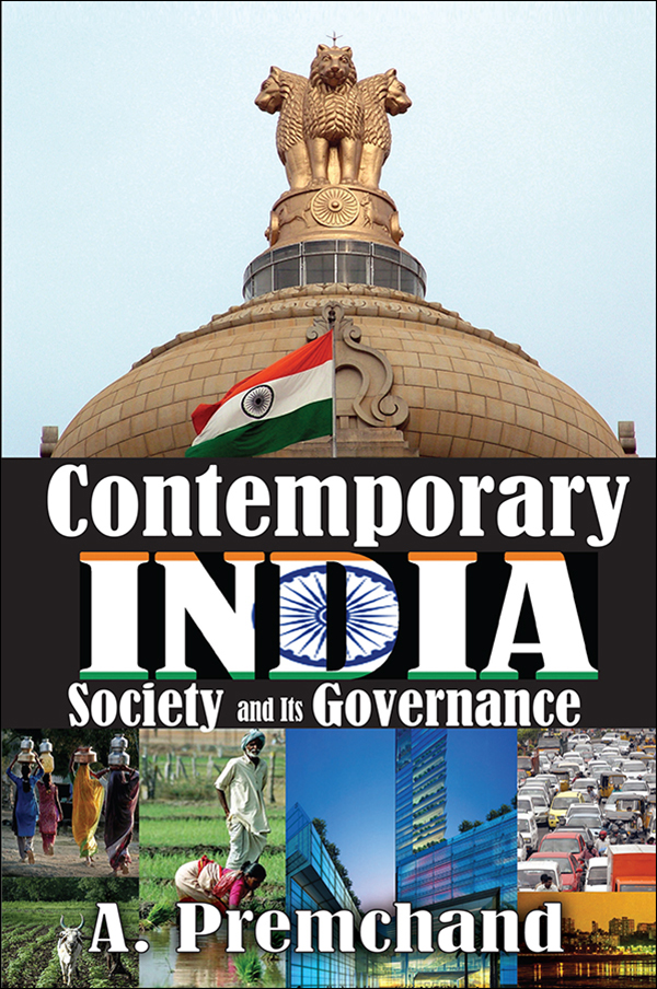 Contemporary INDIA Contemporary INDIA Society and Its Governance A Premchand - photo 1