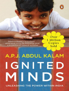 A P J Abdul Kalam Ignited Minds: Unleashing the Power within India