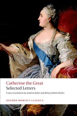 Catherine the Great Selected Letters