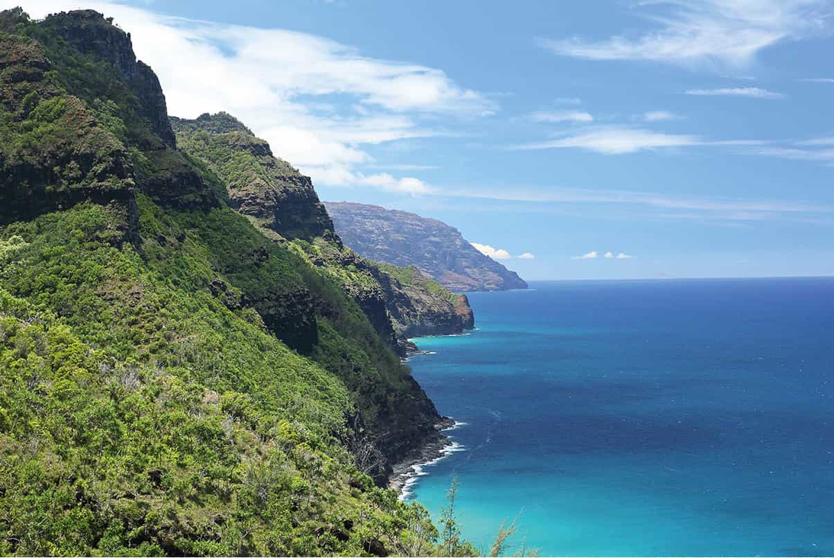 Na Pali Coast The lush coastline on the North Shore of Kauai is arguably one - photo 7