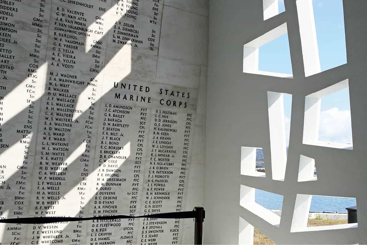 USS Arizona Memorial As President Franklin Roosevelt predicted December 7 - photo 12