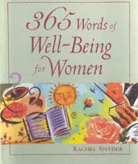 title 365 Words of Well-being for Women author Snyder Rachel - photo 1