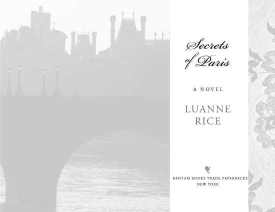 Secrets of Paris is a work of fiction Names characters places and incidents - photo 2