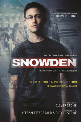 Kieran Fitzgerald Snowden: Official Motion Picture Edition