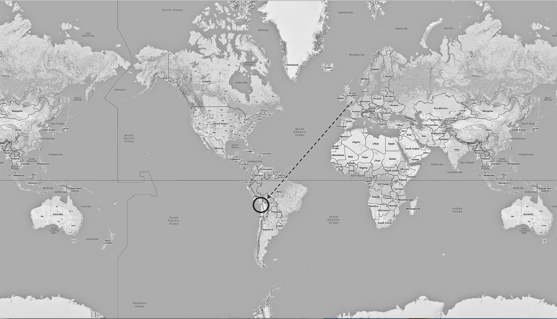 Chile is a long way from London 7249 miles 11666 kilometres and not much - photo 2