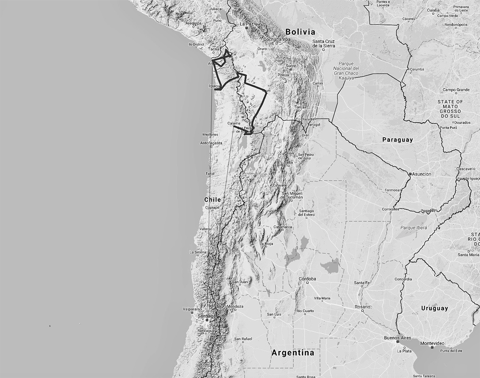 Head north from Santiago and you will get there Map data 2018 Google - photo 3