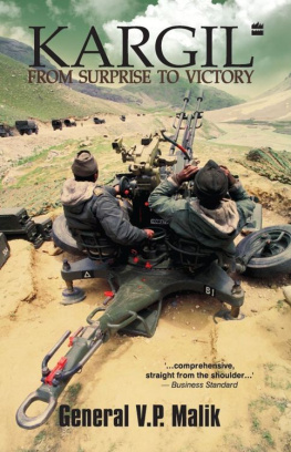 General V. P. Malik - Kargil: From Surprise to Victory