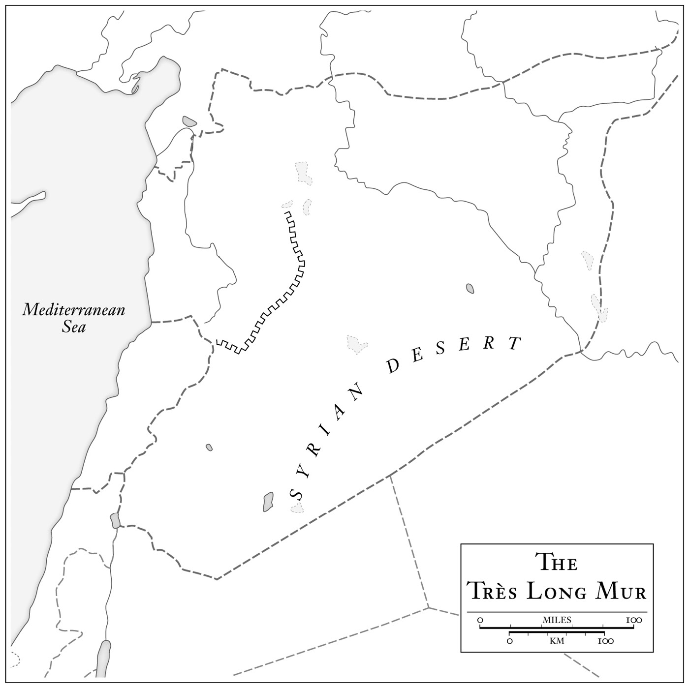 Well north of Syria a far more famous wasteland sprawls across two continents - photo 3