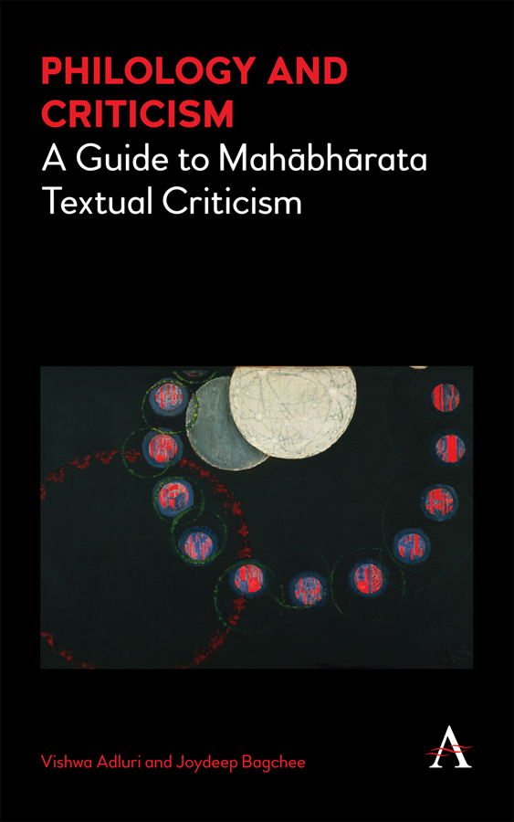 Philology and Criticism CULTURAL HISTORICAL AND TEXTUAL STUDIES OF SOUTH ASIAN - photo 1