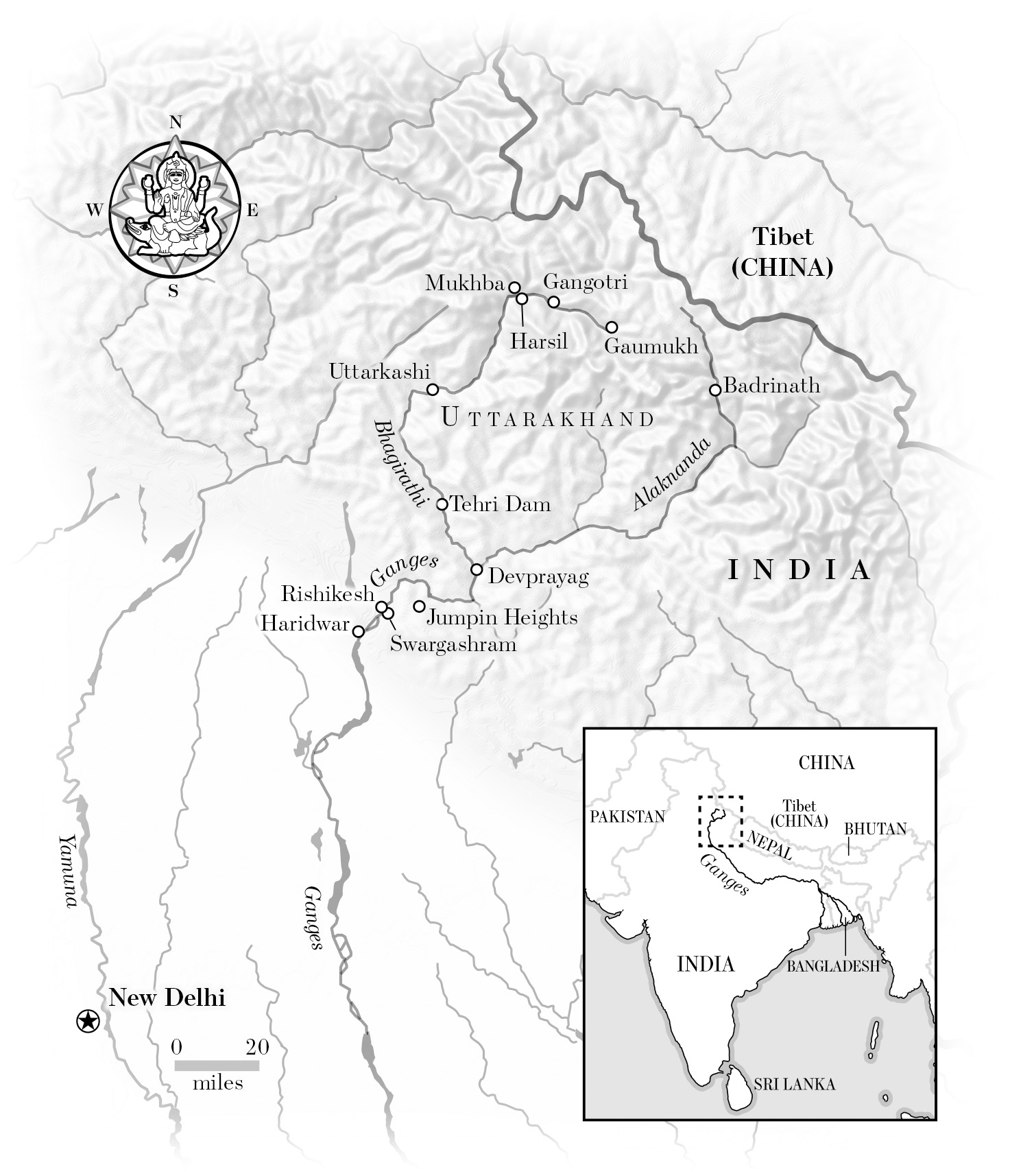 Month after month snow blankets the great wall of rock that separates India - photo 3