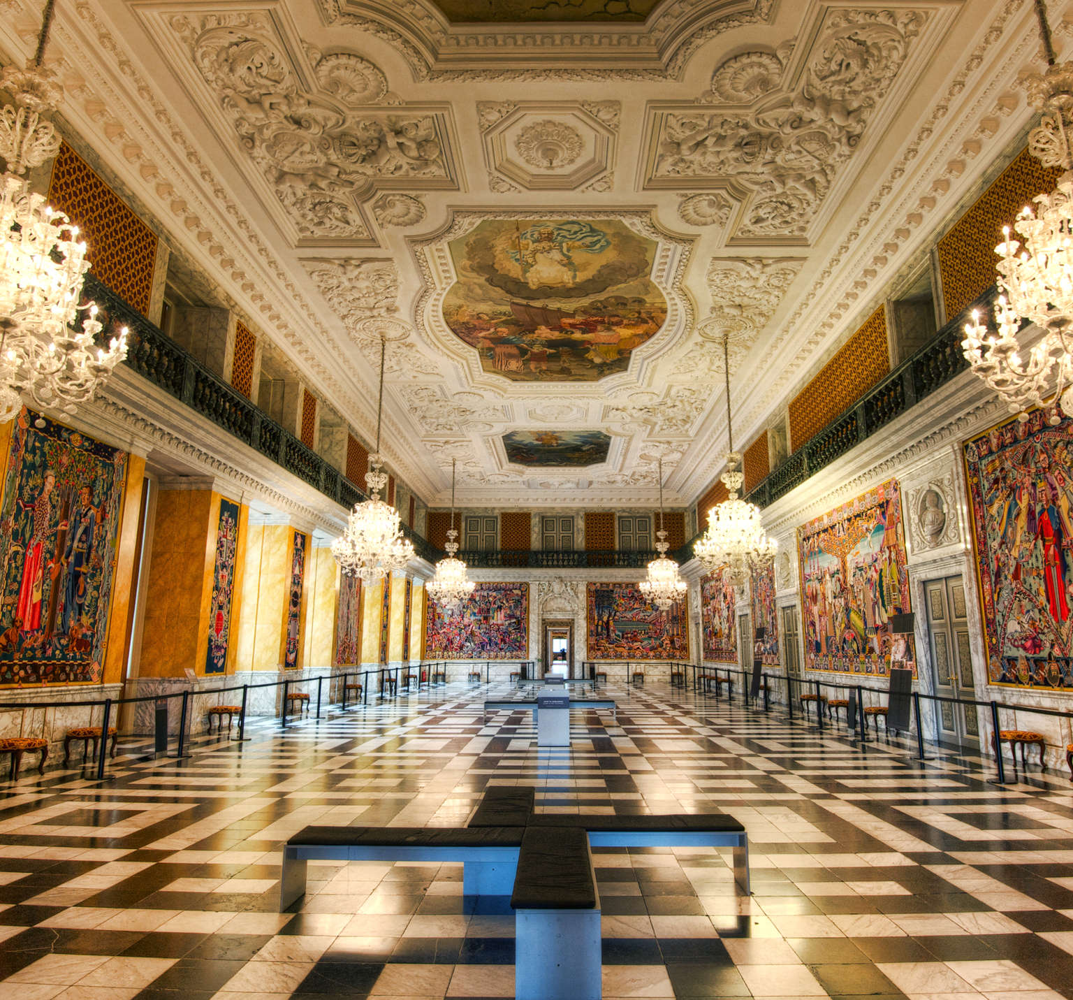 Christiansborg Slot has magnificent interiors Afternoon Head southwest on - photo 5