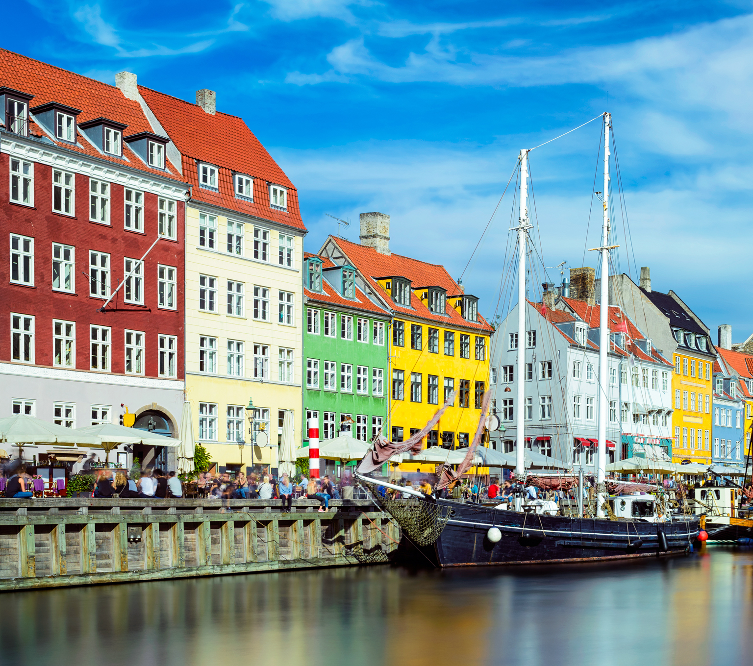 Nyhavn is a waterfront entertainment area Afternoon Head west on Gothersgade - photo 4