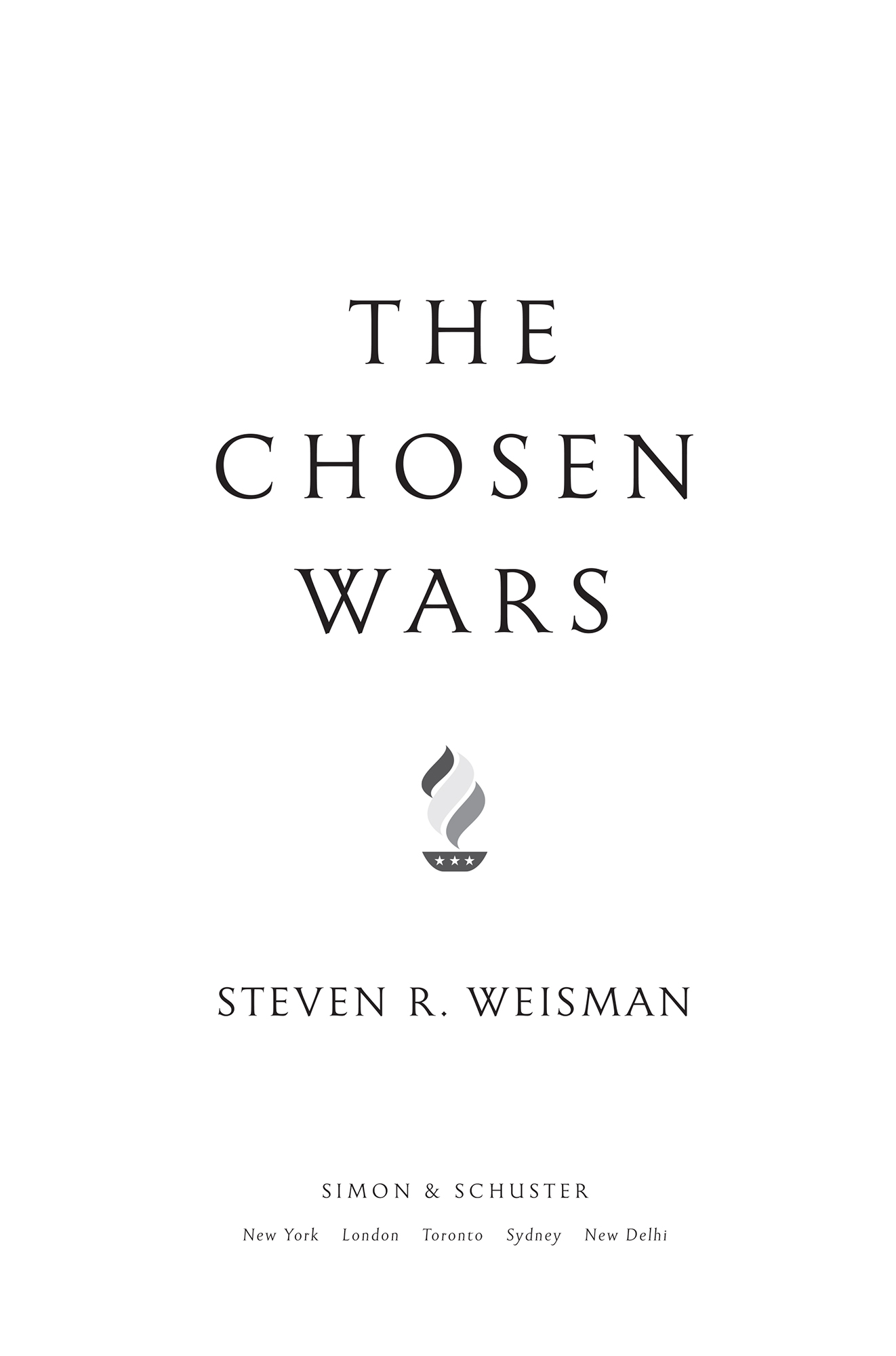The Chosen Wars How Judaism Became an American Religion - image 1