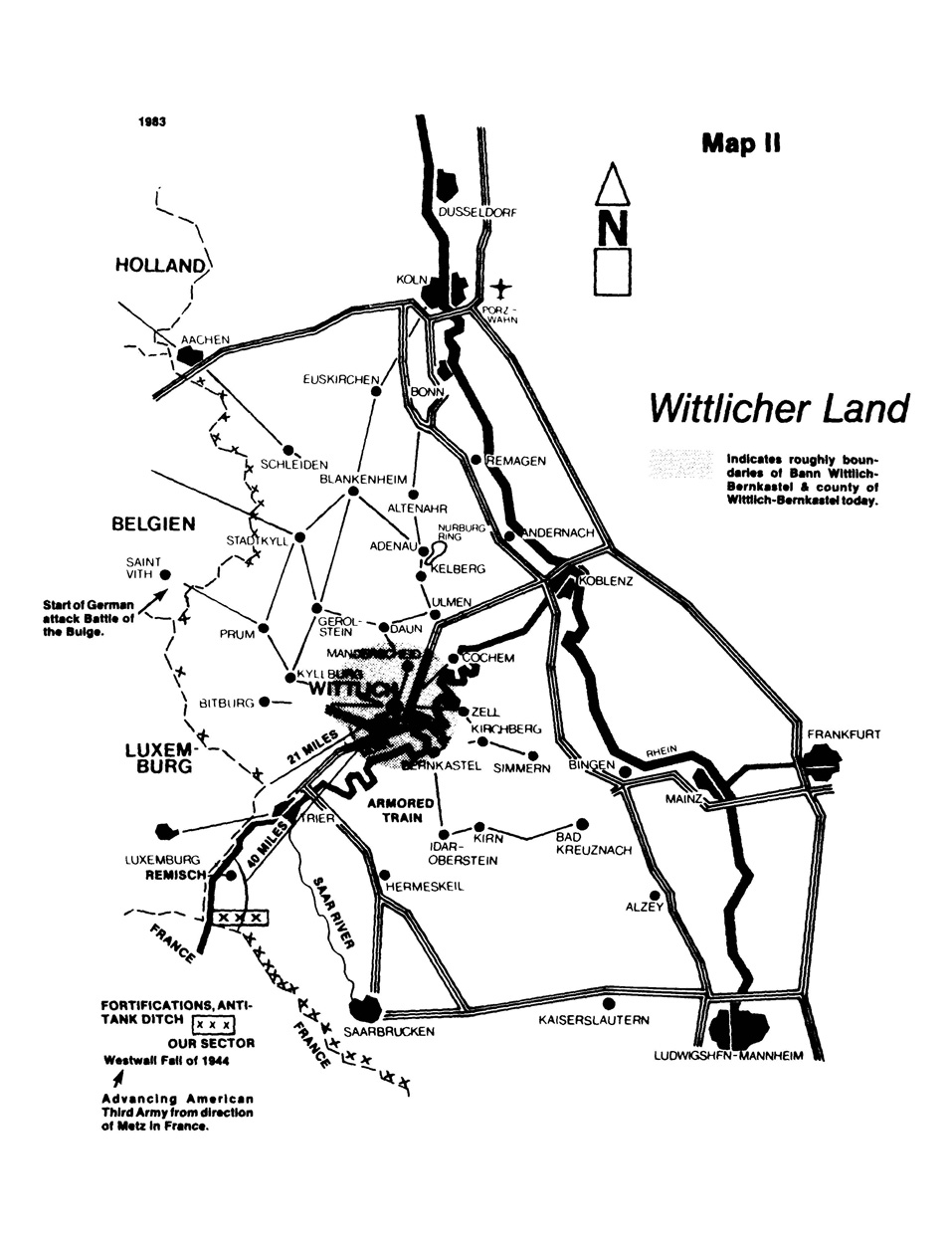 Further map explanation All of the Autobahnen were built after the war with - photo 6