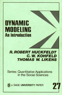 title Dynamic Modeling An Introduction Sage University Papers Series - photo 1