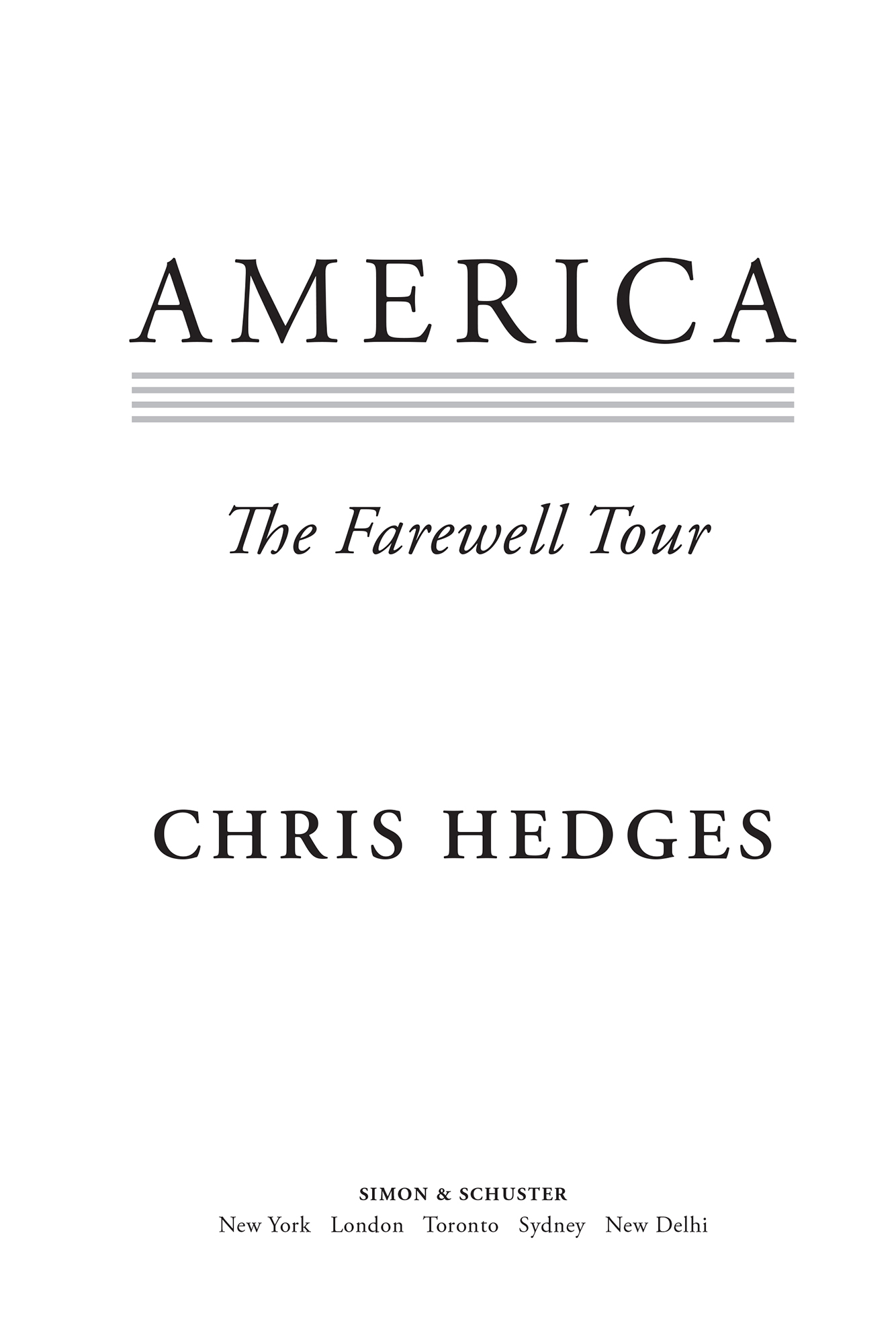 America The Farewell Tour - image 1