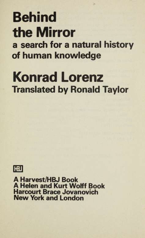 Translators note It is my pleasure to acknowledge the help of Dr Konrad Lorenz - photo 4