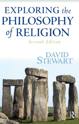 David Stewart - Exploring the Philosophy of Religion