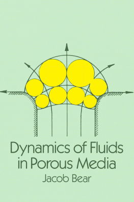 Bear - Dynamics of fluids in porous media