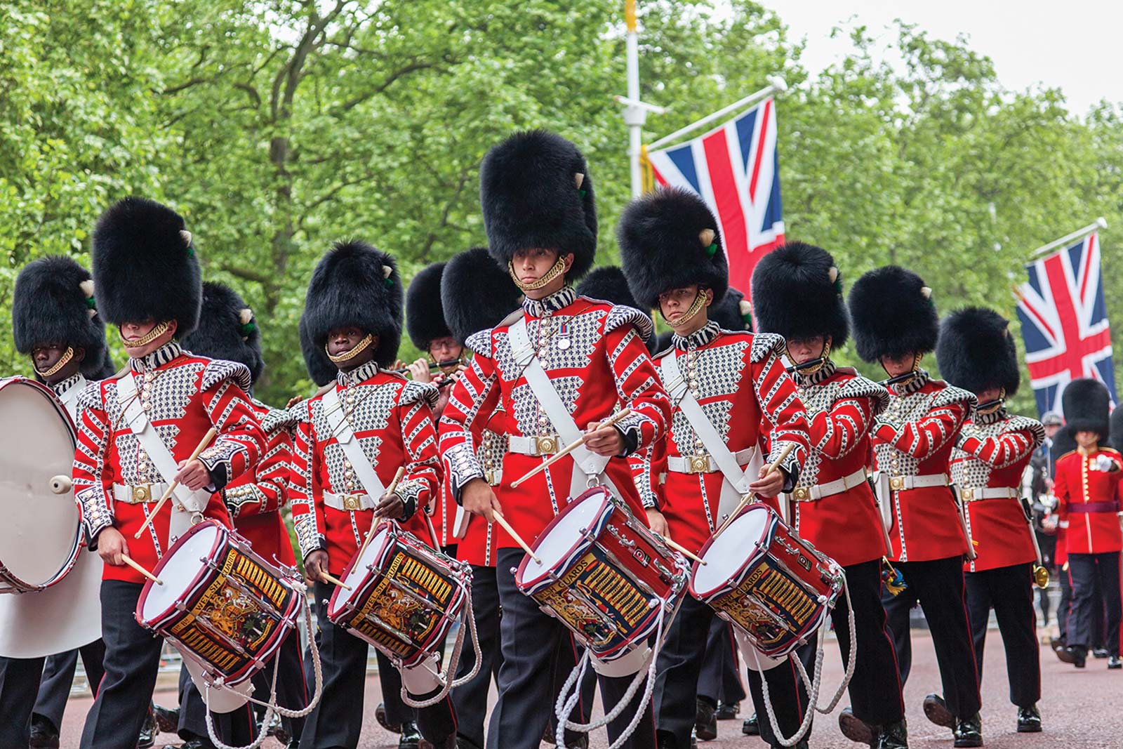 The pomp and pageantry of the Changing of the Guard entertains onlookers THE - photo 13