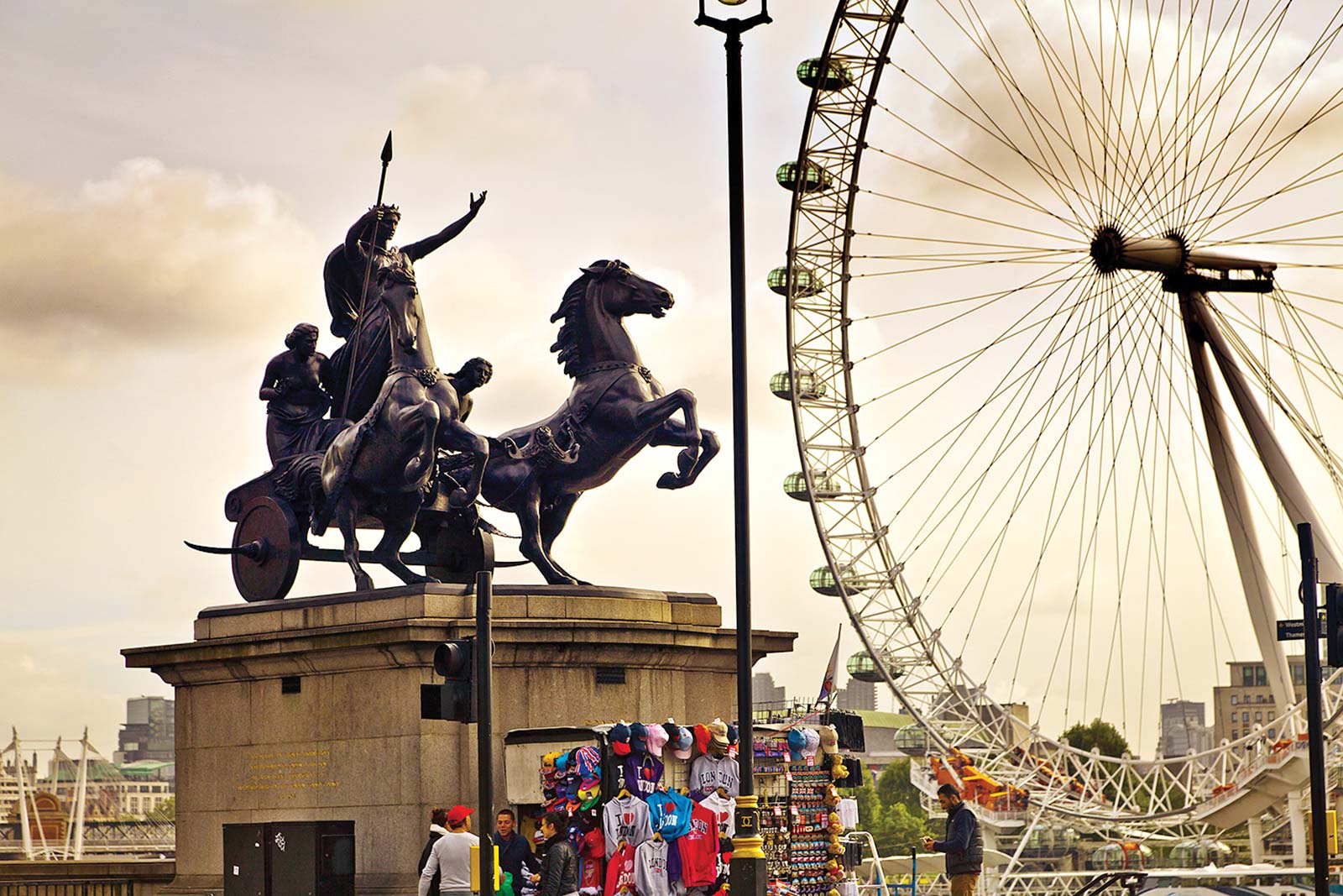 The London Eye Ferris wheel a fun addition to the cityscape offers stunning - photo 16